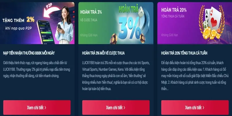 Thưởng nạp lại hàng tuần cho người chơi newba5 khuyến mãi